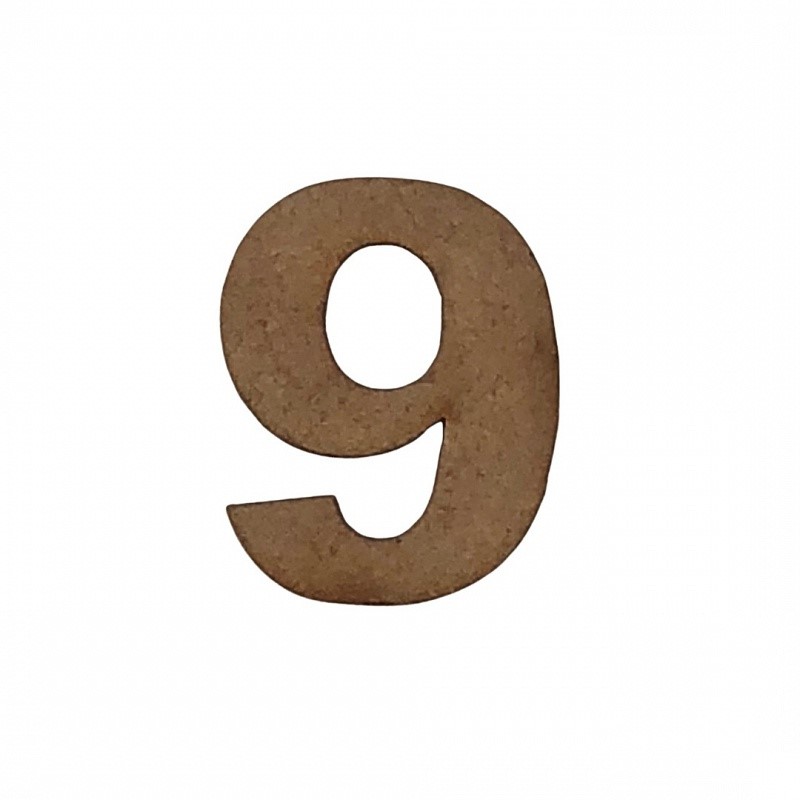 Numero 9 - 3cm